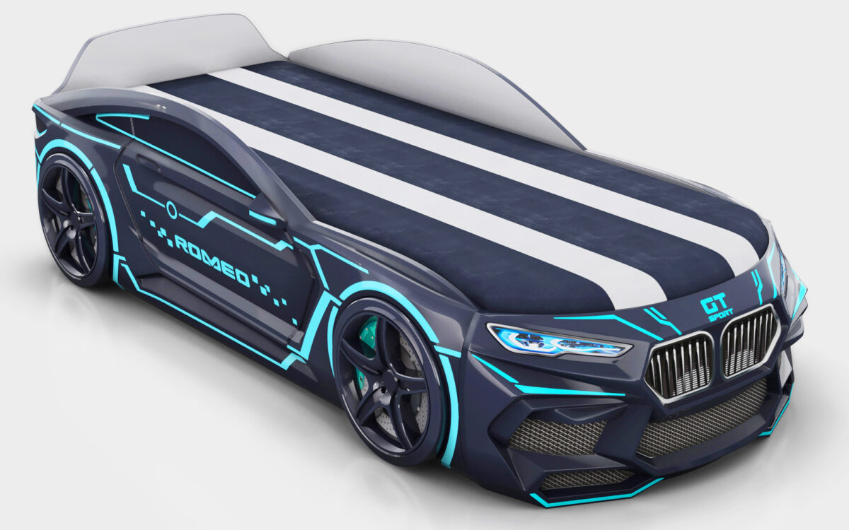 Кровать Машина Romack Romeo-M NEON — фото фабрики Ромак Мебель
