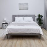 Romack Bella двухспальная кровать 140x200 цвет - Серый пух — фото фабрики Ромак Мебель