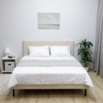 Romack Bella двухспальная кровать 160×200 цвет — Светло бежевый