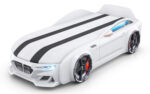 Romack Dynamic-M Кровать машина с матрасом цвет - белый — фото фабрики Ромак Мебель