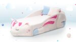 Romack Единорожка Dasha - кровать игрушка цвет на латах — фото фабрики Ромак Мебель