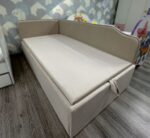 Velluta детская кровать диван цвет бежевый 180Х80 — фото фабрики Ромак Мебель