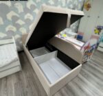 Velluta детская кровать диван цвет бежевый 180Х80 — фото фабрики Ромак Мебель