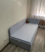 Velluta детская кровать диван цвет Серый 160Х80 — фото фабрики Ромак Мебель